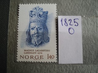 Фото марки Норвегия 1974г **