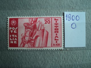 Фото марки Италия 1935г *