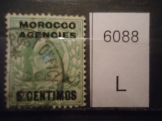 Фото марки Брит. Марокко 1936г