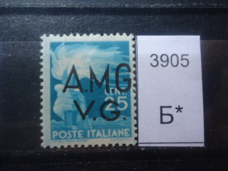 Фото марки Итальянский Триест 1947г **