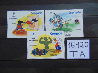 Фото марки Гренада 1984г **