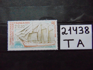 Фото марки Французская Антарктика марка 1998г **