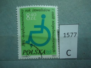 Фото марки Польша 1981г