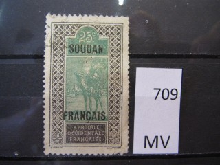 Фото марки Франц. Судан 1921г