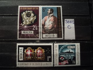 Фото марки Мальта серия 1968г **