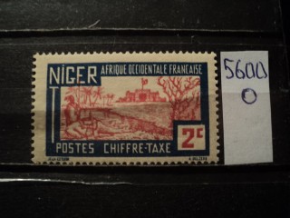 Фото марки Франц. Нигер 1927г *
