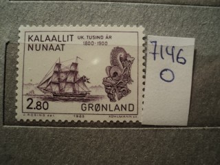 Фото марки Гренландия 1985г **