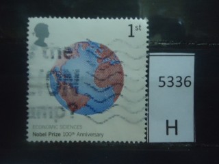 Фото марки Великобритания 2001г