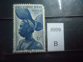 Фото марки Франц. Западная Африка *