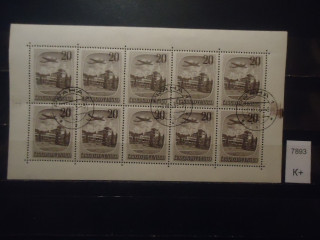 Фото марки Чехословакия малый лист