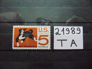 Фото марки США марка 1966г **