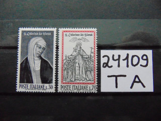 Фото марки Италия серия 1962г **