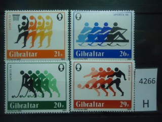 Фото марки Гибралтар 1984г серия **