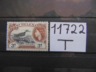 Фото марки Британская Св. Елена 1953г **