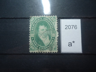 Фото марки Аргентина 1868г