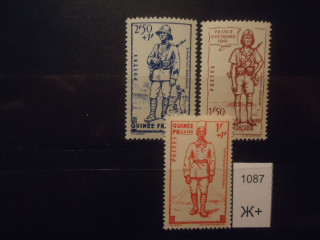 Фото марки Франц. Гвинея 1941г **