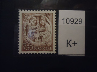 Фото марки Норвегия 1976г (2,5€) **
