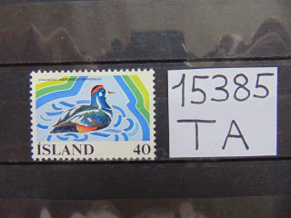 Фото марки Исландия марка 1977г **
