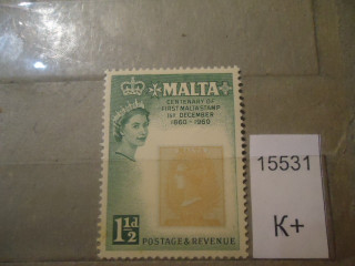 Фото марки Брит. Мальта **