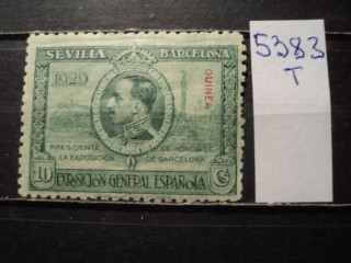 Фото марки Испан. Гвинея 1929г *