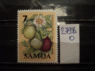 Фото марки Самоа 1983г **