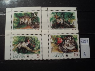 Фото марки Латвия 1994г серия **