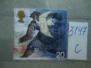 Фото марки Великобритания 1998г