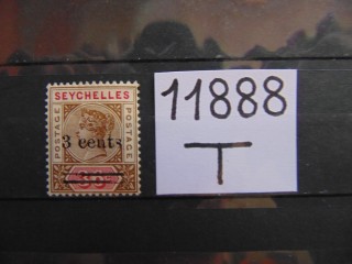 Фото марки Британские Сейшелы 1901г *