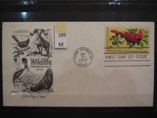 Фото марки США 1972г FDC (первый день гашения)