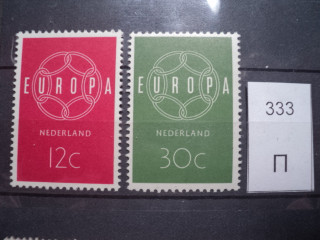 Фото марки Нидерланды серия 1959г **