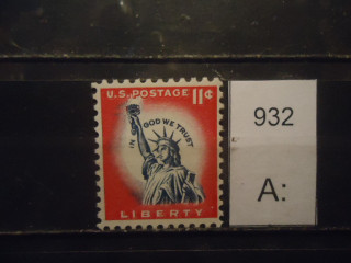Фото марки США 1961г **