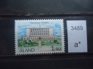Фото марки Аландские острова 1989г **