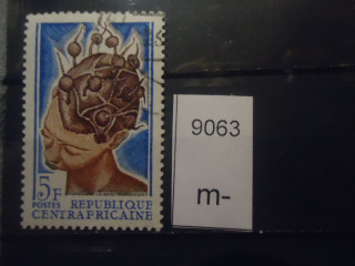 Фото марки Франц. Центральная Африка 1967г