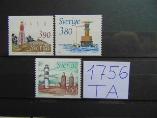 Фото марки Швеция 1989г **