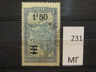 Фото марки Мадагаскар 1922г