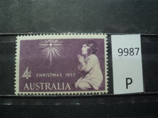 Фото марки Австралия 1957г **