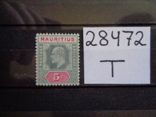 Фото марки Британский Маврикий 1910г *