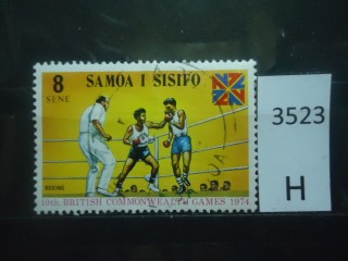 Фото марки Самоа 1974г