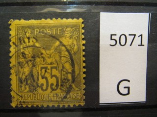 Фото марки Франция 1878г