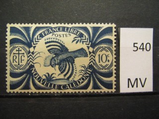 Фото марки Франц. Новая Каледония 1942г *