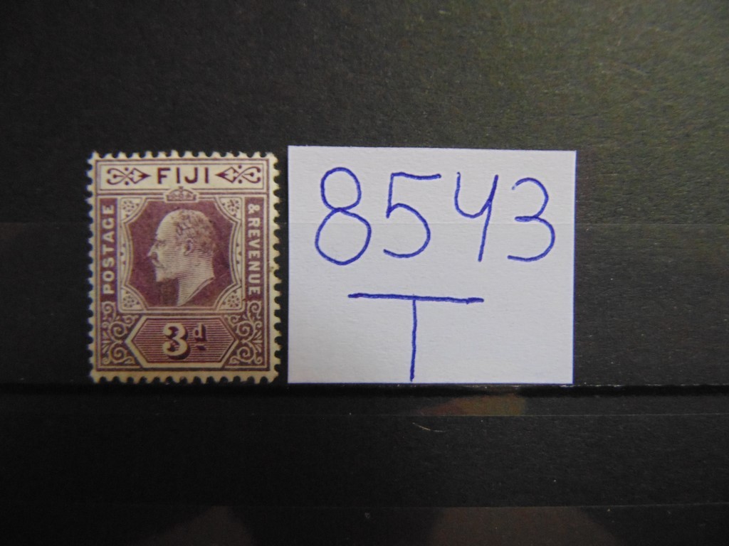 Фото марки Британские Фиджи 1903г **