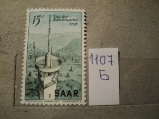 Фото марки Герман. СААР 1956г **
