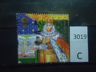 Фото марки Великобритания 1999г