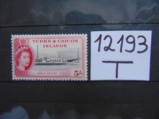 Фото марки Британские Теркс и Кайкос 1957г **