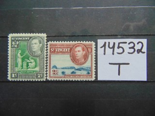 Фото марки Британский Сент Винсент 1949г **