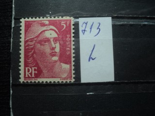 Фото марки Франция 1947г **