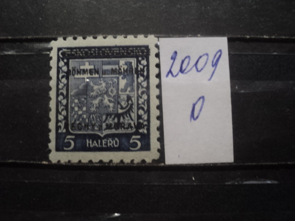 Фото марки Геррман. оккупация Чехословакии 1939г **
