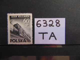 Фото марки Польша 1954г **