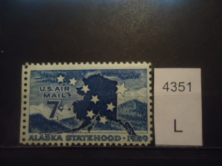 Фото марки США 1959г **