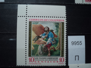 Фото марки Колумбия **